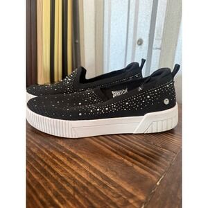 Sketchers Memory Foam Sparkly Rhinestone Sneakers Size 10